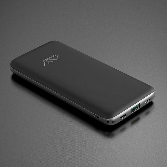 Pin sạc dự phòng Quick Charge 3.0C Plus 10000mAh Innostyle Powergo Đen